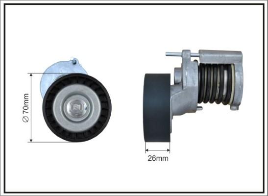 Caffaro 100100SP - Belt Tensioner, v-ribbed belt car-mod.net