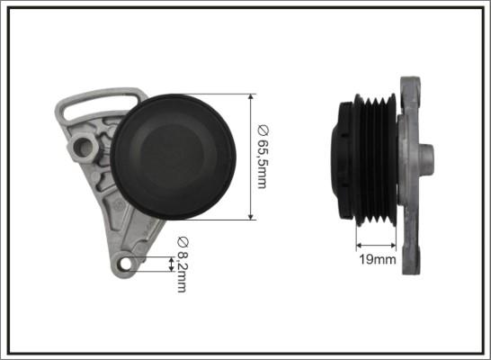 Caffaro 108325SP - Belt Tensioner, v-ribbed belt car-mod.net