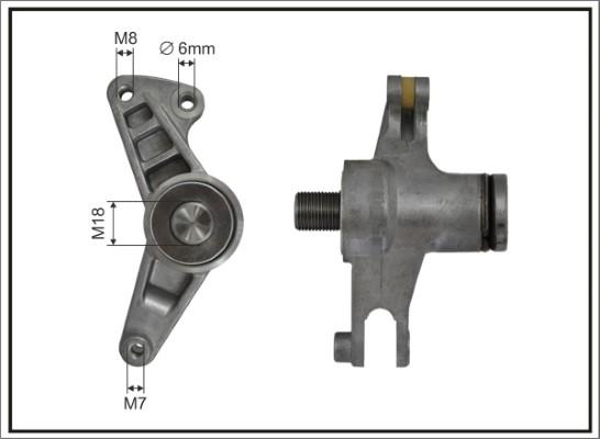 Caffaro 131207SP - Belt Tensioner, v-ribbed belt car-mod.net