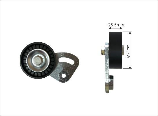 Caffaro 472-00 - Belt Tensioner, v-ribbed belt car-mod.net