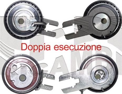Caliber 47663 - Tensioner Pulley, timing belt car-mod.net