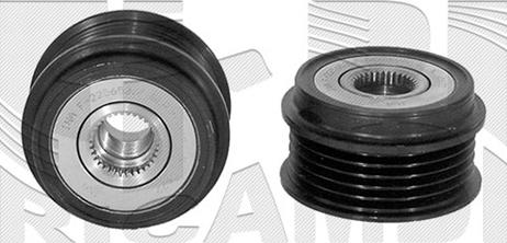 Caliber 57864 - Pulley, alternator, freewheel clutch car-mod.net
