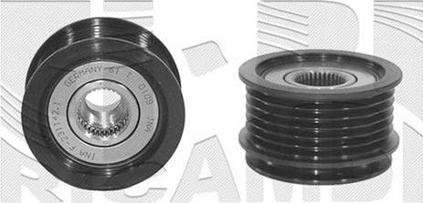 Caliber 57767 - Pulley, alternator, freewheel clutch car-mod.net