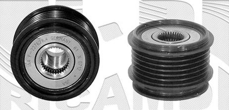 Caliber 67469 - Pulley, alternator, freewheel clutch car-mod.net