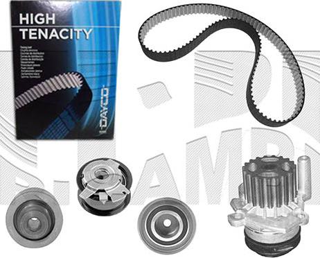 Caliber 0313KWW - Water Pump & Timing Belt Set car-mod.net