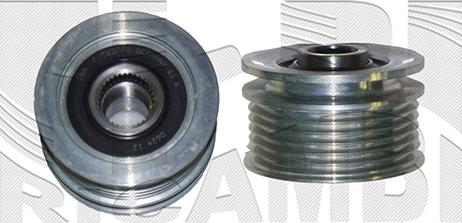 Caliber 89038 - Pulley, alternator, freewheel clutch car-mod.net