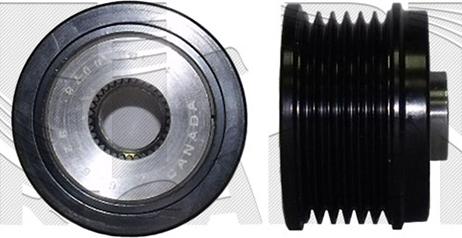 Caliber 88494 - Pulley, alternator, freewheel clutch car-mod.net