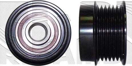 Caliber 88122 - Pulley, alternator, freewheel clutch car-mod.net