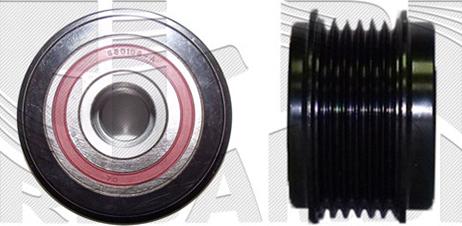 Caliber 88296 - Pulley, alternator, freewheel clutch car-mod.net