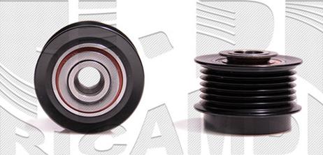 Caliber 87902 - Pulley, alternator, freewheel clutch car-mod.net