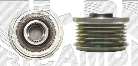 Caliber 87914 - Pulley, alternator, freewheel clutch car-mod.net