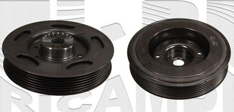 Caliber 87656 - Belt Pulley, crankshaft car-mod.net