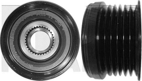 Caliber 20462 - Pulley, alternator, freewheel clutch car-mod.net