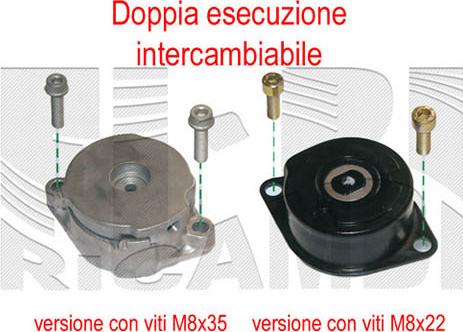 Caliber 27165 - Belt Tensioner, v-ribbed belt car-mod.net