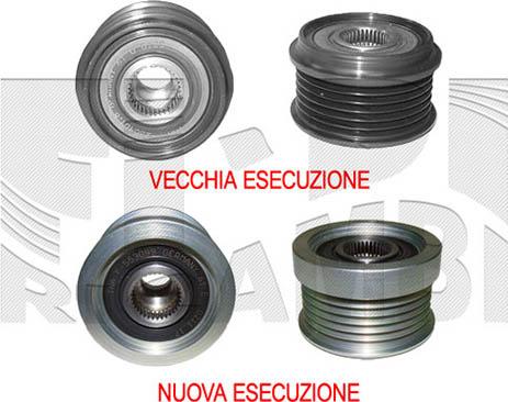 Caliber 77065 - Pulley, alternator, freewheel clutch car-mod.net