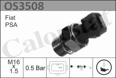 Calorstat by Vernet OS3508 - Sender Unit, oil pressure car-mod.net