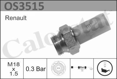 Calorstat by Vernet OS3515 - Sender Unit, oil pressure car-mod.net