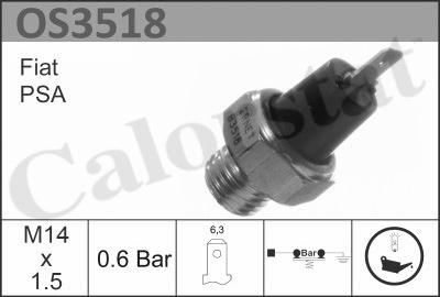 Calorstat by Vernet OS3518 - Sender Unit, oil pressure car-mod.net