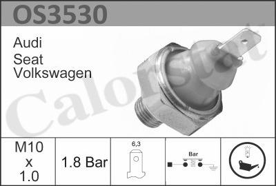 Calorstat by Vernet OS3530 - Sender Unit, oil pressure car-mod.net