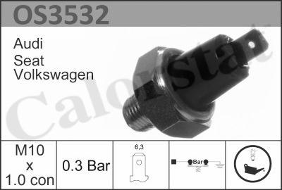 Calorstat by Vernet OS3532 - Sender Unit, oil pressure car-mod.net