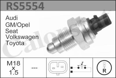 Calorstat by Vernet RS5554 - Reverse light Switch car-mod.net