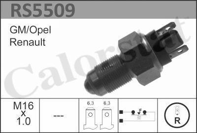 Calorstat by Vernet RS5509 - Reverse light Switch car-mod.net