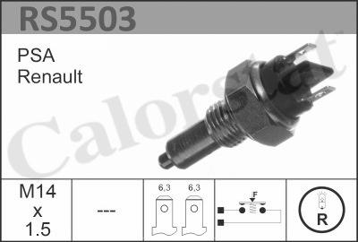 Calorstat by Vernet RS5503 - Reverse light Switch car-mod.net