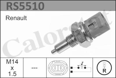 Calorstat by Vernet RS5510 - Reverse light Switch car-mod.net