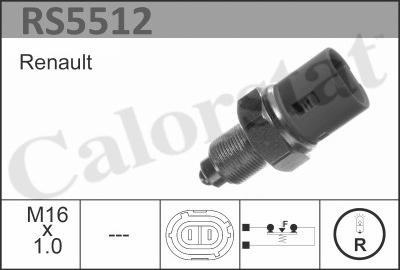 Calorstat by Vernet RS5512 - Reverse light Switch car-mod.net