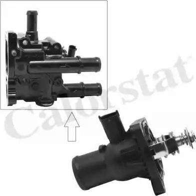 Calorstat by Vernet TE7277.105J - Coolant thermostat / housing car-mod.net