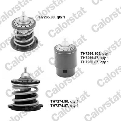 Calorstat by Vernet WP0001 - Coolant thermostat / housing car-mod.net