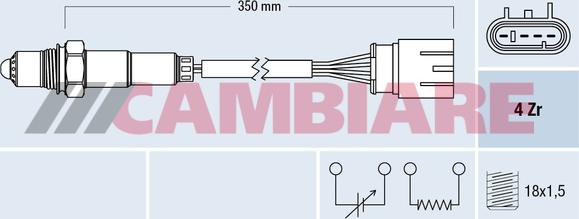 Cambiare VE381795 - Oxygen, Lambda Sensor car-mod.net