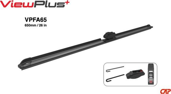 CAP VIEWPLUS VPFA65 - Wiper Blade car-mod.net