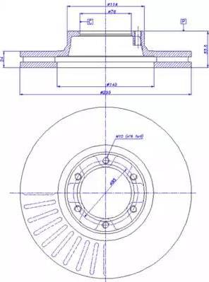 CAR 142.565 - Brake Disc car-mod.net