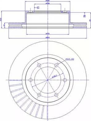 AD 5448 - Brake Disc car-mod.net