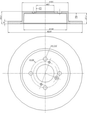 CAR 142.1605 - Brake Disc car-mod.net