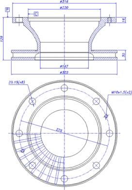 CAR 142.174 - Brake Disc car-mod.net