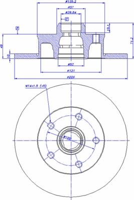 CAR 142.716 - Brake Disc car-mod.net