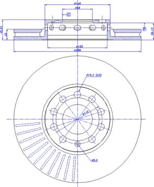 CAR 142.718 - Brake Disc car-mod.net