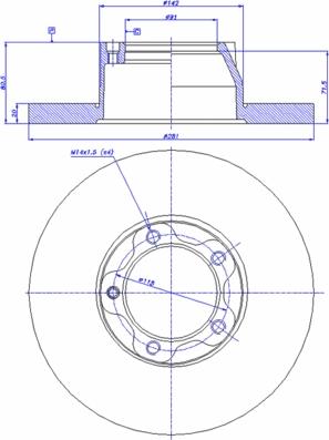 CAR 142.730 - Brake Disc car-mod.net