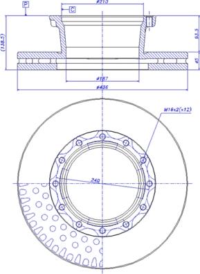 CAR 150.120 - Brake Disc car-mod.net