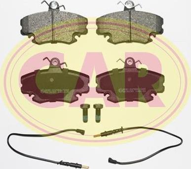 CAR PNT943 - Brake Pad Set, disc brake car-mod.net