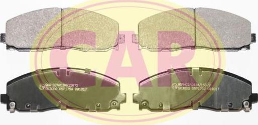 CAR PNT9571 - Brake Pad Set, disc brake car-mod.net