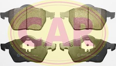 CAR PNT966 - Brake Pad Set, disc brake car-mod.net
