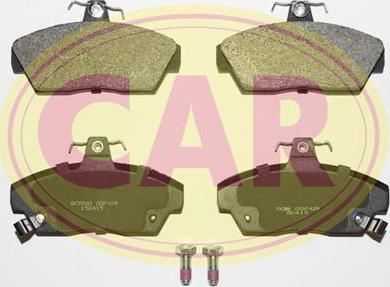 CAR PNT924 - Brake Pad Set, disc brake car-mod.net