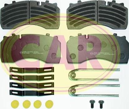 CAR PNT4811 - Brake Pad Set, disc brake car-mod.net