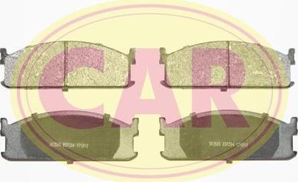 CAR PNT482 - Brake Pad Set, disc brake car-mod.net