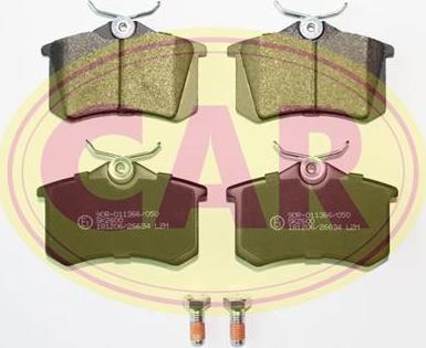 CAR PNT436 - Brake Pad Set, disc brake car-mod.net