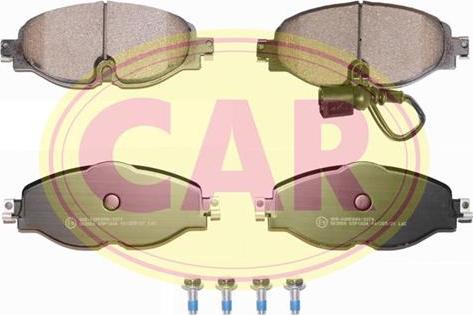 CAR PNT4381 - Brake Pad Set, disc brake car-mod.net