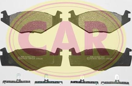 CAR PNT422 - Brake Pad Set, disc brake car-mod.net